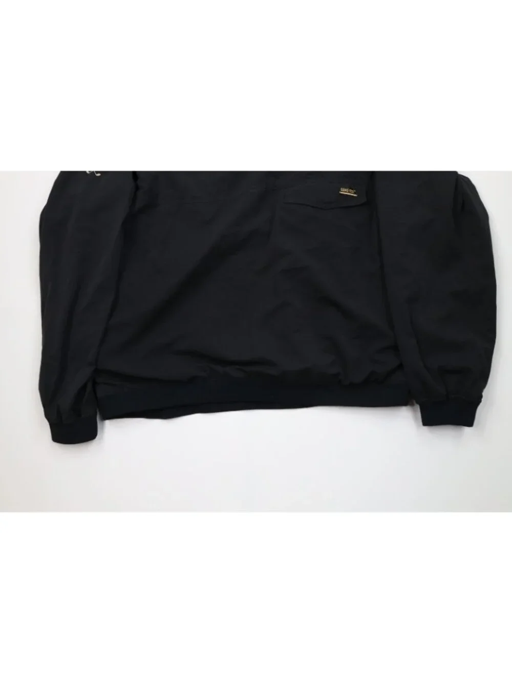 Vtg 90s Mens 2XL XXL 2 Piece Goretex Waterproof Golfing Rain Suit Jacket Black